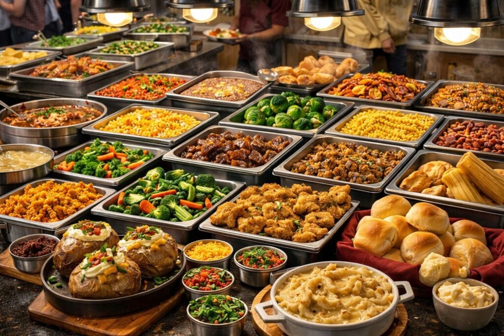 updated Golden Corral Dinner Menu in 2026 2 golden corral Hot Dinner Sides buffet