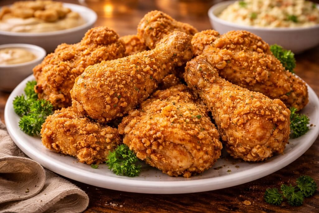 Top 10 Favorite Dishes at Golden Corral Buffet You Must Try 2 Golden corral Fried Chicken buffet