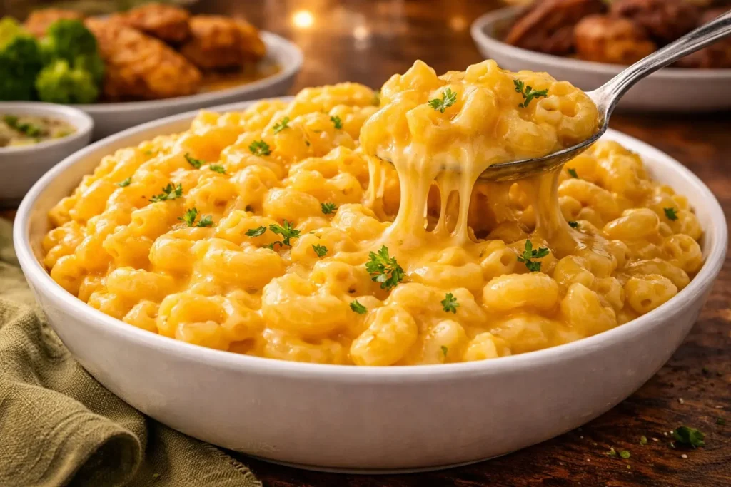 Top 10 Favorite Dishes at Golden Corral Buffet You Must Try 6 golden-corral-Macaroni-and-Cheese