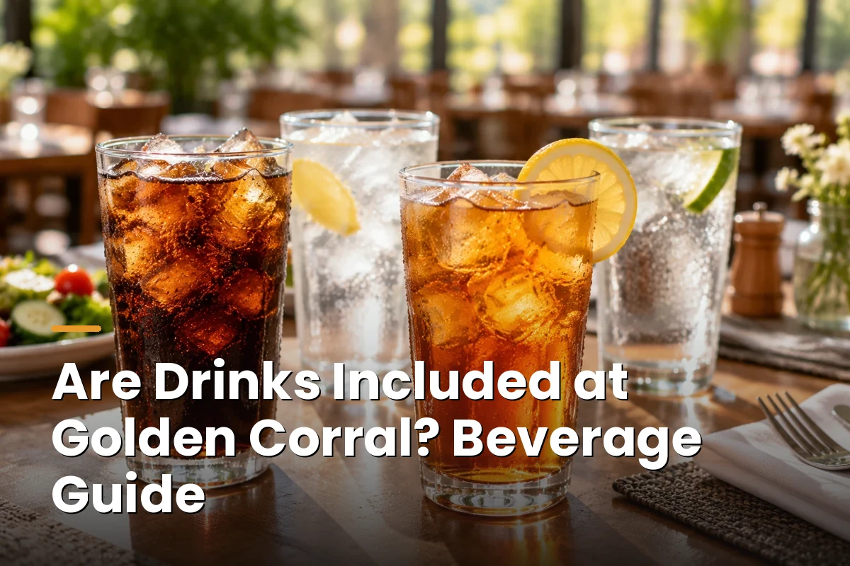 Are Drinks Included at Golden Corral? Beverage Guide 2 golden corral drinks menu