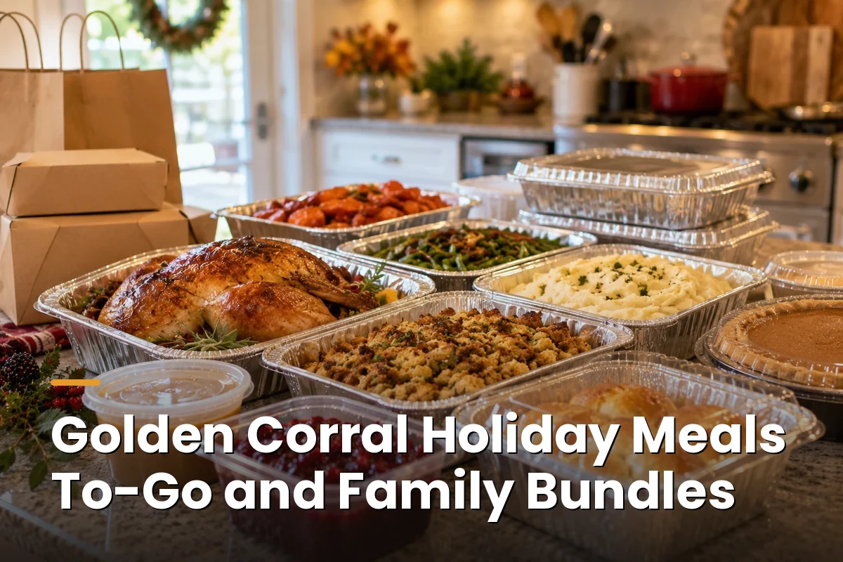 Golden Corral Holiday Meals To-Go and Family Bundles 2 golden corral holiday meals to go
