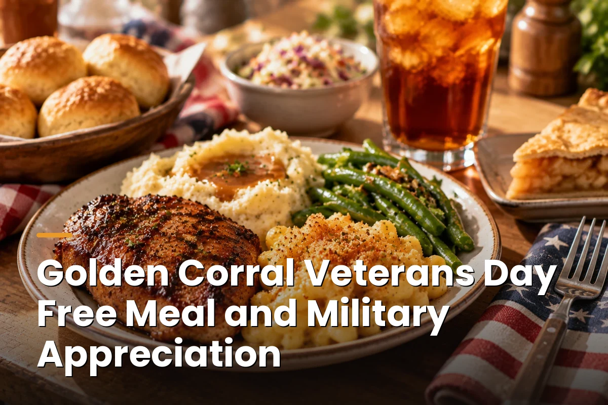 Golden Corral Veterans Day Free Meal and Military Appreciation 2 golden corral veterans day free meal