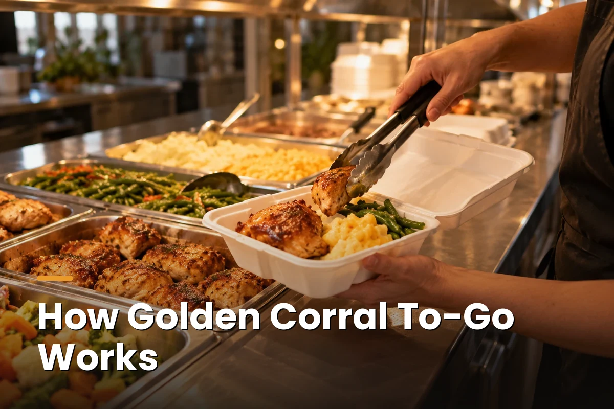 How Golden Corral To-Go Works 2 how golden corral to go works